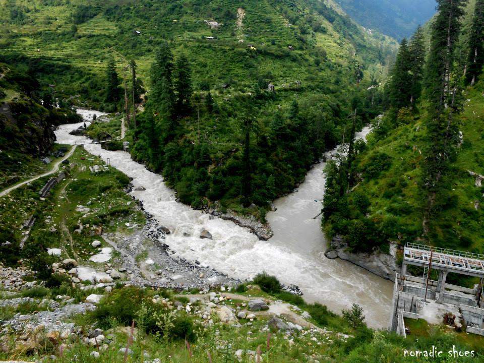 Parvati River at Barsheni