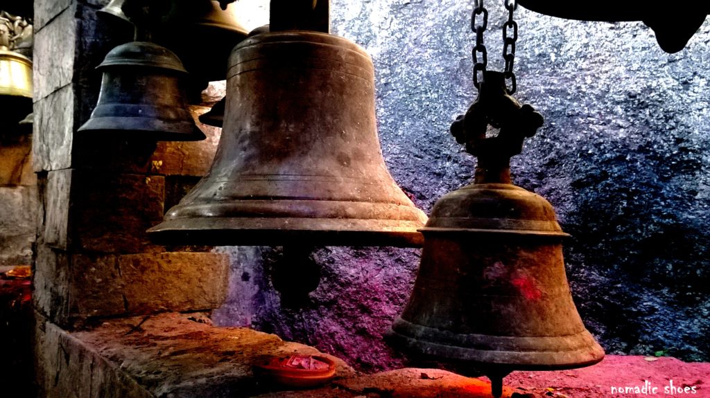 Bells at Kamakhaya temple in Guwahati, Assam, India