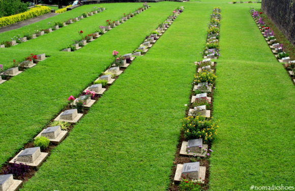 War Cemetery in Kohima, Nagaland