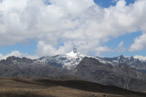 View of Chinese territory from Bumla Pass, Arunachal Pradesh, India